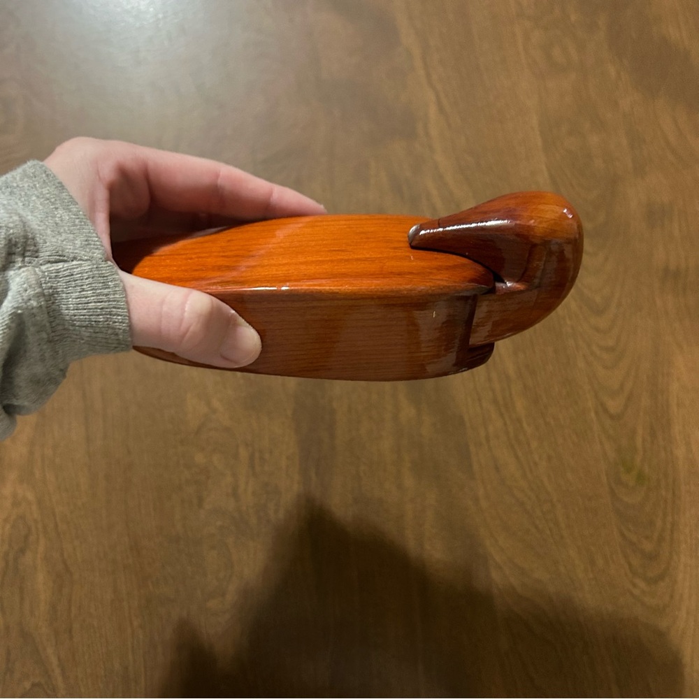 Wooden Duck Box "Prison Art"